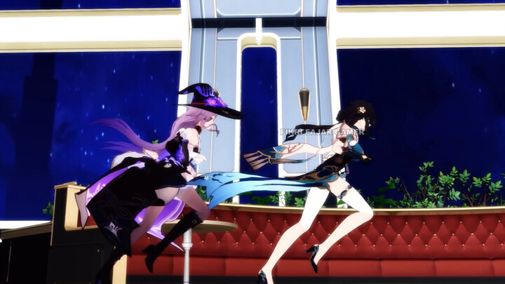 Saat Ruan Mei selesai menonton PV