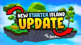 NEW* Starter Islands UPDATE!! in Roblox Islands (Skyblock)