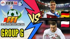 FIFA 14: FFI World Cup 2023 | Germany VS Poland (Group G)