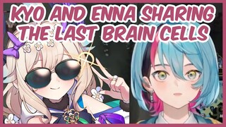 Kyo and Enna sharing the last brain cell 【NIJISANJI EN】