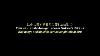 Reff lagu Opening 6 Anime Bleach 30 detik lirik dan terjemahan