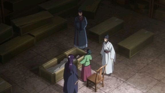 What a great detective😎,jinshi-sama was shock of how she react with a smirk and her laughing