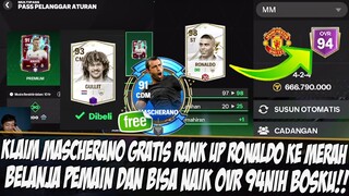 📌AKHIRNYA OVR 94!! BELANJA GULLIT TAMATIN PAS TONI KROSS RANK UP RONALDO MERAH EA SPORT FC 24 MOBILE