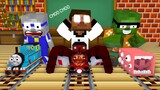 MONSTER TRAIN SCHOOL PREGNANT BOSS CHOO CHOO CHARLES - Minecraft Animation
