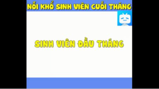 NỖI KHỔ CỦA SINH VIÊN CUỐI THÁNG #funny