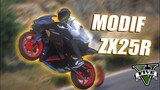 MODIF KNALPOT ZX25R !! SUARANYA LEBIH GAHAR !!  | GTA V ROLEPLAY INDONESIA