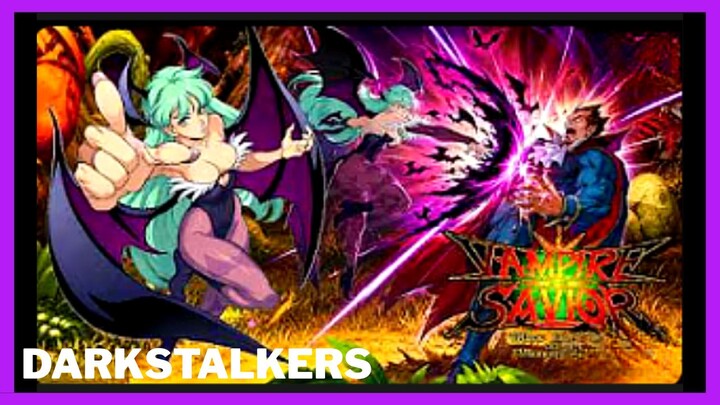 DARKSTALKERS VAMPIRE SAVIOR 2 (1997) - O ARCADE MAIS RARO DA CAPCOM ! 🧛‍♂️👻 Morrigan