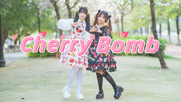 Nih, dua buah ceri manis meledak-ledak~ cherry bomb【YiyoX Qiqi】