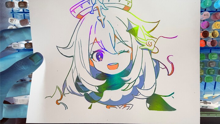 I get it now! This is how you actually use laser scratch art paper!