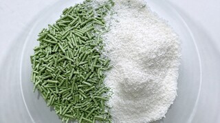 豆腐猫砂和固体糯米胶的奇妙组合～