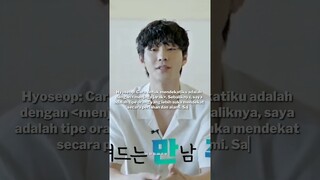 the way kim sejeong ahn hyoseop is comfortable with each other #kimsejeong #ahnhyoseop#김세정#안효섭