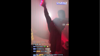 I don't know if the dance is serious or not, but after the dance, all the props disappeared [the yel
