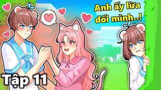 MINECRAFT 100 ĐỨA TRẺ [Tập 11] - Bạn Trai Lừa Dối Mèo Simmy !!