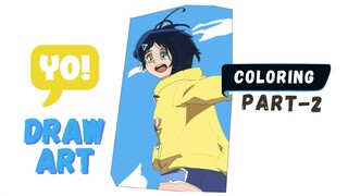 Yo! Draw Art Ohto Ai | Part Coloring.