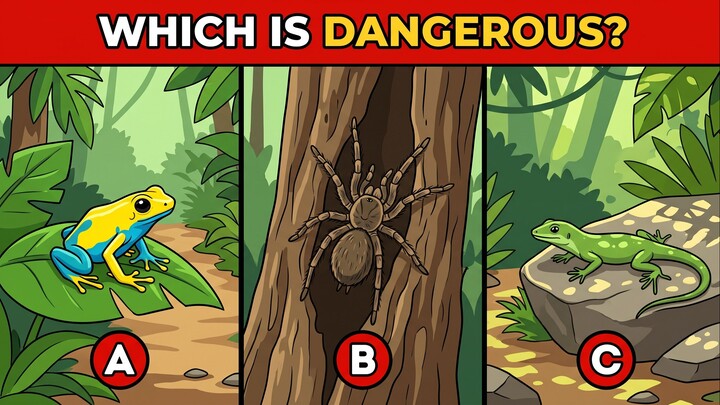 Kuiz Lost in the Amazon: Can YOU Survive These 15 Deadly Riddles?
