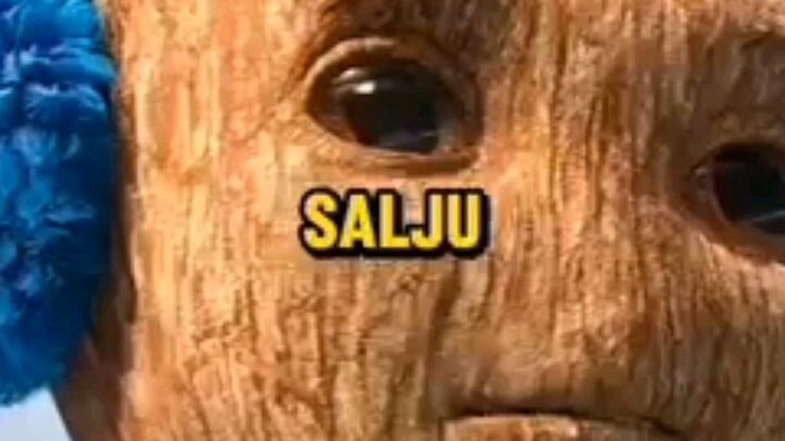 Groot melawan monster salju