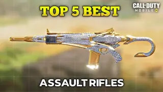 Top 5 Best Assault Rifles in Cod Mobile Season 8 #codm