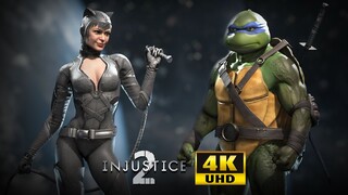 NINJA RÙA (LEONARDO) vs CATWOMAN || INJUSTICE 2