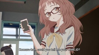 Kaede got Mie's Contact info | The Girl I Like Forgot Her Glasses