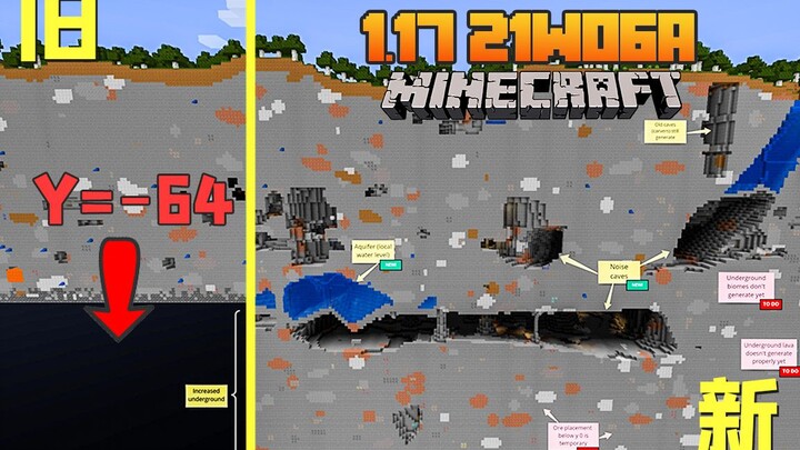 Minecraft: Giới thiệu phiên bản mới nhất 1.17 21w06a của Tử Mân