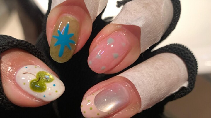 Ins Nails Spring Nail Art