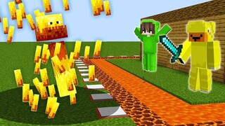 Mutant Blaze VS บ้าน Minecraft ที่ปลอดภัยที่สุด