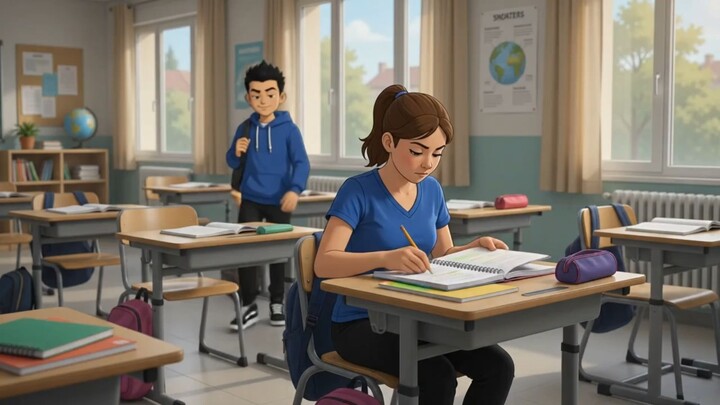 The Bet That Turned Into Friendship 📚✨#OriginalAnimation #AnimatedStory #UnlikelyFriendship