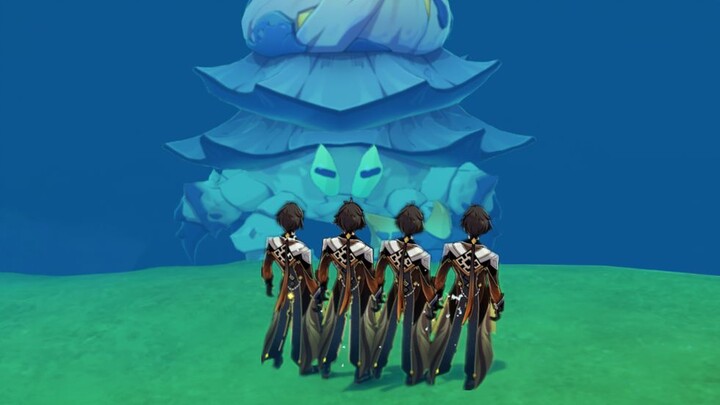 [Genshin Impact] Kaedehara Traveling Judge: Those four not only threw stones at me, but they even br