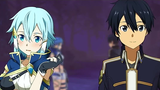 Kirito: Sinon, tentu saja aku hanya bisa menemukanmu. . . . . .