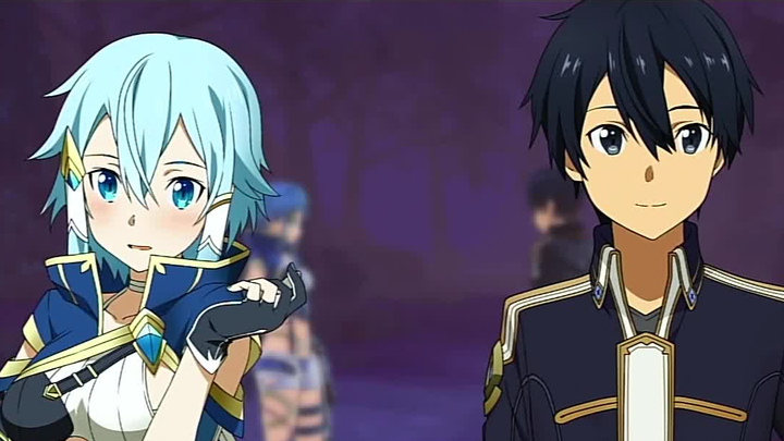 Kirito: Sinon, of course I can only find you. . . . . .