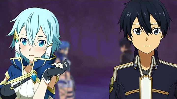 Kirito: Sinon, tất nhiên tôi chỉ có thể tìm thấy bạn. . . . . .