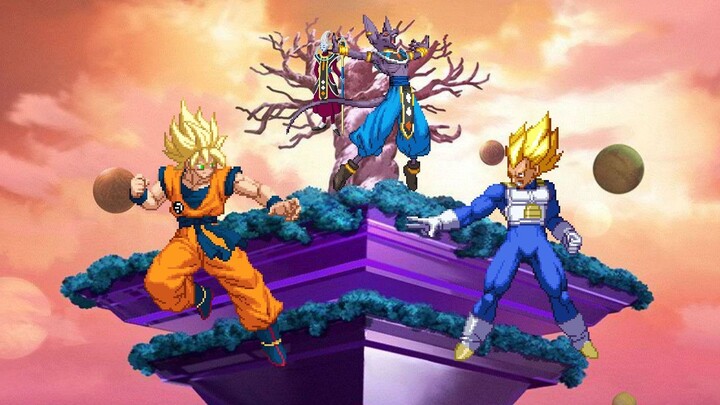 【فيلم دراغون بول 01】 غوكو ضد بيغتا ضد بيرس! هيا نتدرب معًا!