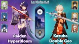Raiden HyperBloom & Kazuha Double Geo | La Hoàn Thâm Cảnh Tầng 12 | Genshin Impact 3.6