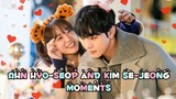 Buisness proposal worthy moments with Ahn Hyo-seop and Kim Se-jeong #cute