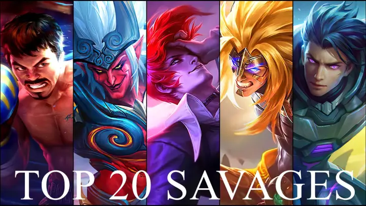 Mobile Legends TOP 20 SAVAGE Moments Episode 37- FULL HD