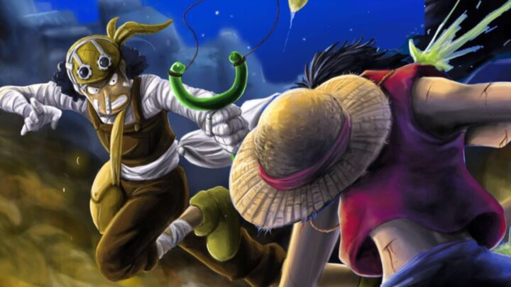 Luffy VS God Usop Memories