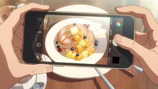 Learn to cook with Makoto Shinkai——Shinkai Makoto style food clips