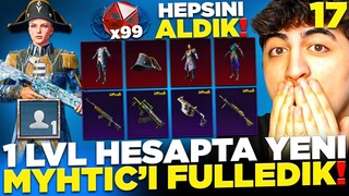 1 LEVEL HESAPTA YENİ MYHTİC FORGE'Yİ FULLEDİK! | PUBG Mobile