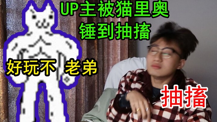 The UP owner played Cat Mario so hard they started convulsing and almost pulled the big gate!