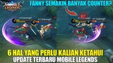 PASIF LIFE DRAIN DI BUFF - FANNY SEMAKIN BANYAK COUNTERNYA! 6 UPDATE TERBARU YANG HARUS KALIAN TAHU