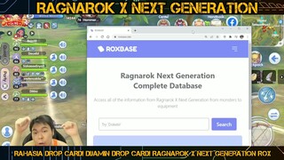 RAHASIA DROP CARD! DIJAMIN DROP CARD! Ragnarok X Next Generation ROX PART#1