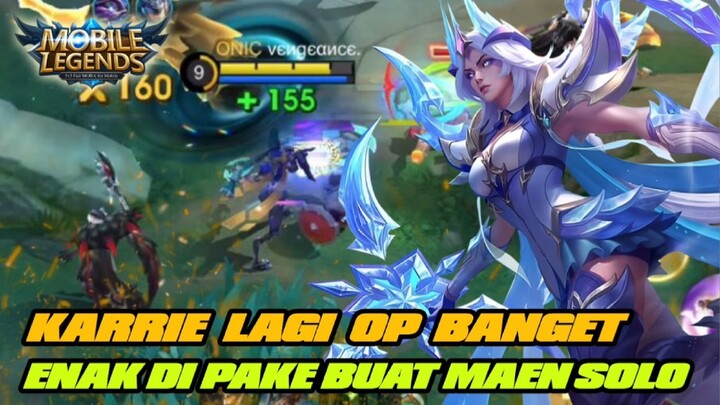 Karrie terlalu menyala