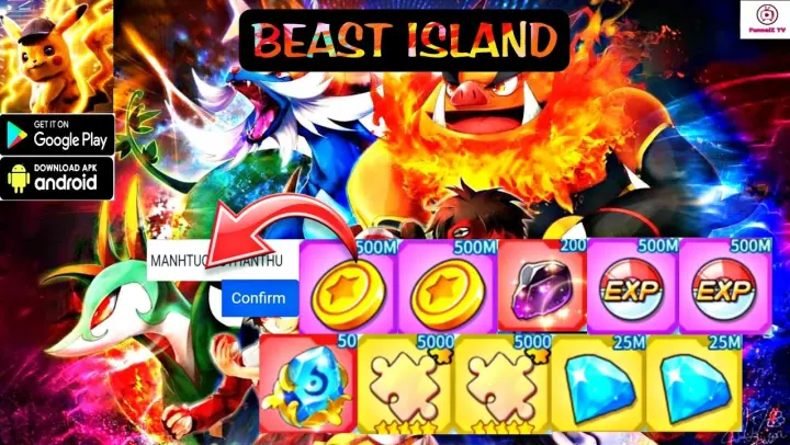 Beast Island Gameplay - Free 9 Redeem Codes + Max VIP - RPG Game Android
