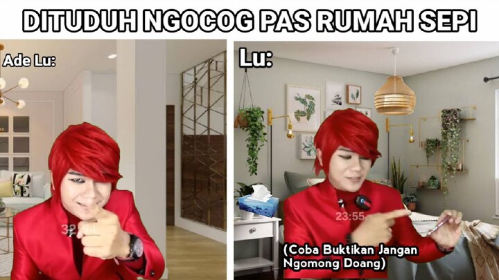 KETIKA DITUDUH NGOCOK PAS RUMAH SEPI🤨 (Meme Pesulap Merah)