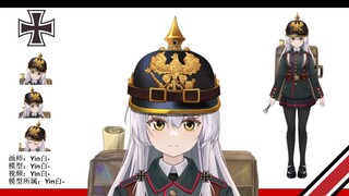 【Live2D模型展示】战地小画家