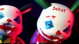 บันทึกการวาดภาพปาร์ตี้ผู้พิการ Bandai รวบรวมปิกาจูและเปลี่ยนสีของ Joaquin Joker