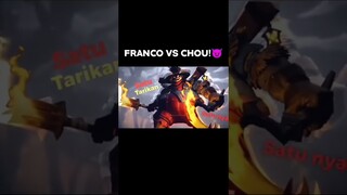 Franco vs Chou !! 😈 Wtf Mobile Legends Funny Moment