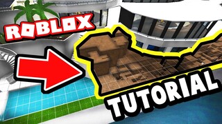 TUTORIAL Large Brown Rocks TONY Stark Mansion | Welcome to ROBLOX Bloxburg