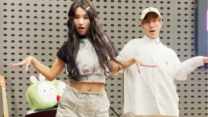 (G)I-DLE 230517 Soojin x Seungkwan Tantangan 《Queencard》