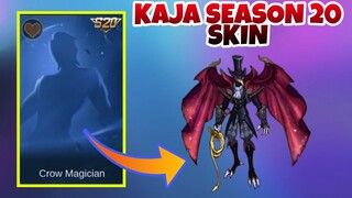 Kaja SEASON 20 SKIN UPDATE "Crow Magician" Skin | MLBB